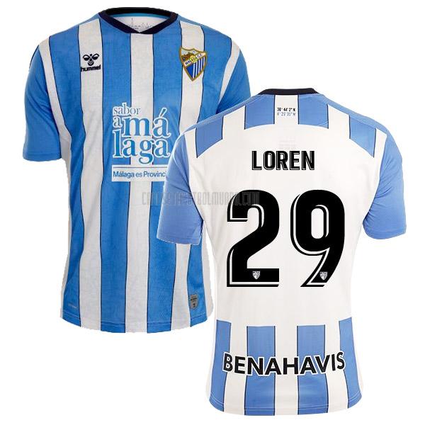 camiseta loren malaga primera 2022-2023