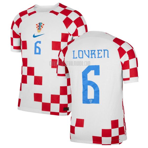 camiseta lovren croacia copa mundial primera 2022