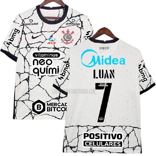 camiseta luan del corinthians del all sponsor primera 2021-2022