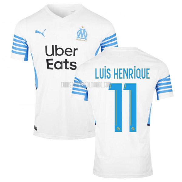 camiseta luis henrique del marseille del primera 2021-2022