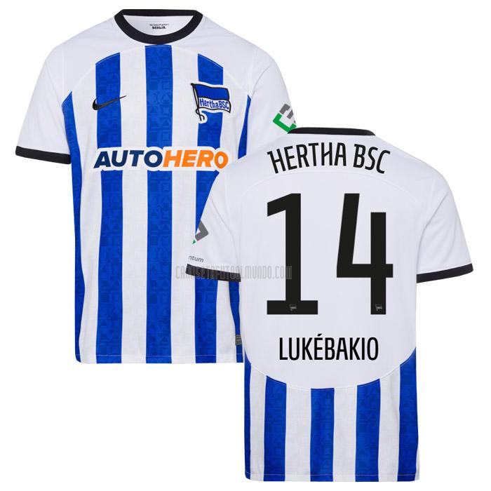 camiseta lukebakio hertha berlin primera 2022-2023