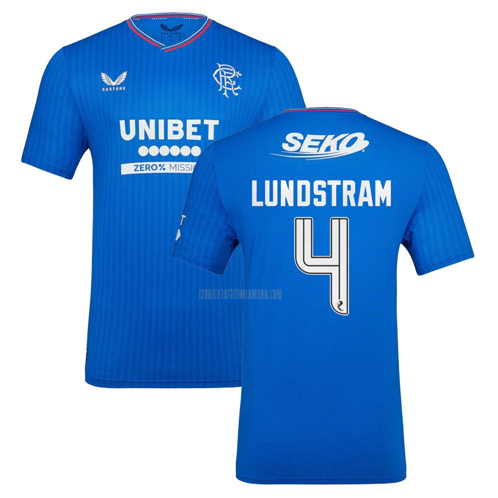 camiseta lundstram rangers primera 2023-2024