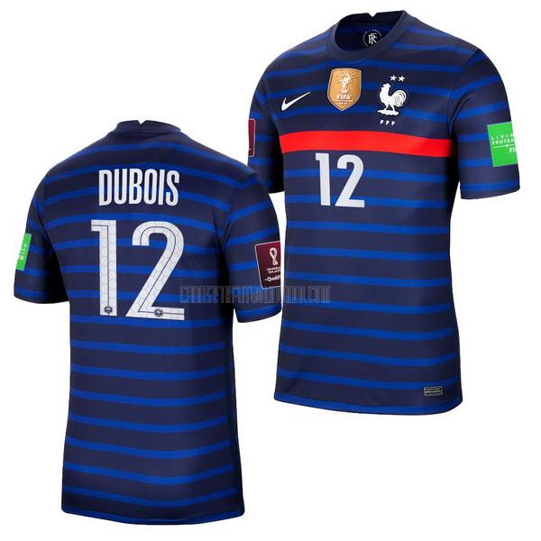 camiseta léo dubois del francia del primera 2021-2022