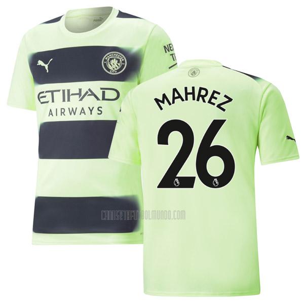 camiseta mahrez manchester city tercera 2022-2023