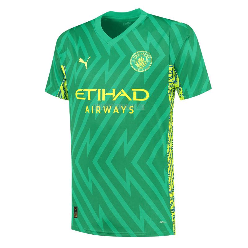camiseta manchester city portero verde 2023-2024