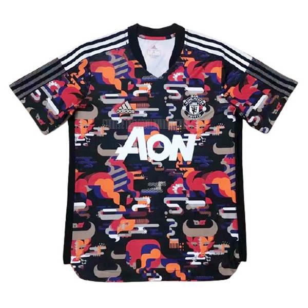 camiseta manchester united año chino negro 2021