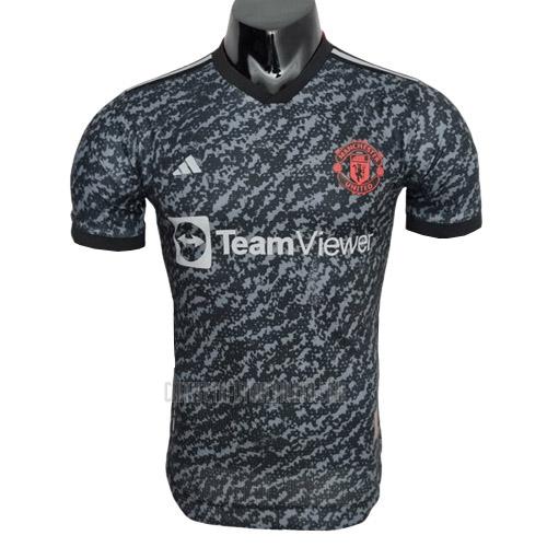 camiseta manchester united edición de jugador edición especial negro 2022-2023