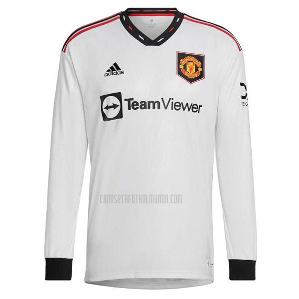 camiseta manchester united manga larga segunda 2022-2023