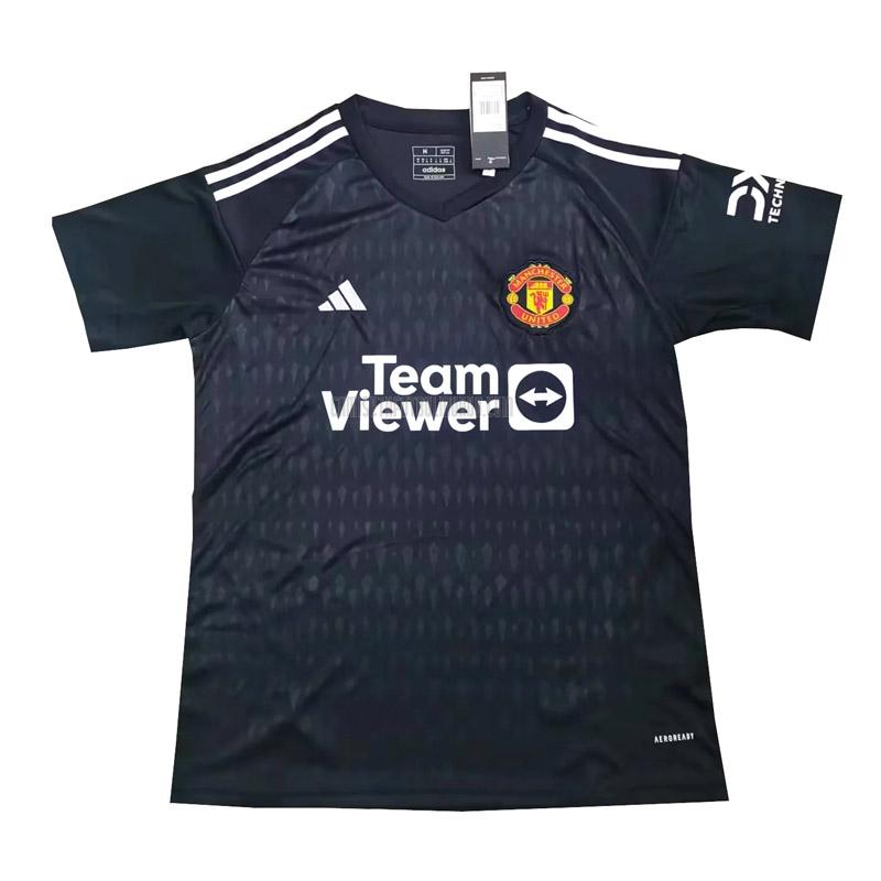 camiseta manchester united portero negro 2023-2024