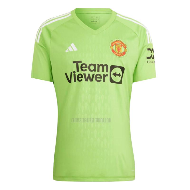 camiseta manchester united portero verde 2023-2024