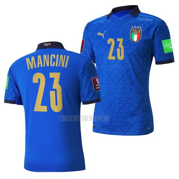 camiseta mancini del italia del primera 2021-2022