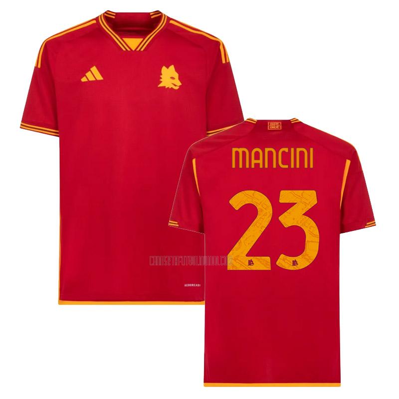 camiseta mancini roma primera 2023-2024