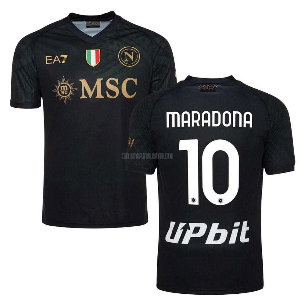 camiseta maradona napoli tercera 2023-2024