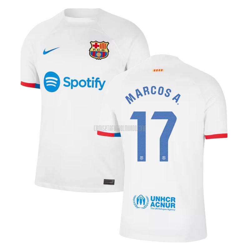 camiseta marcos a barcelona segunda 2023-2024