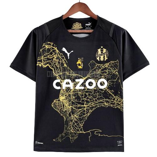 camiseta marseille conmemorativo negro 2022-2023