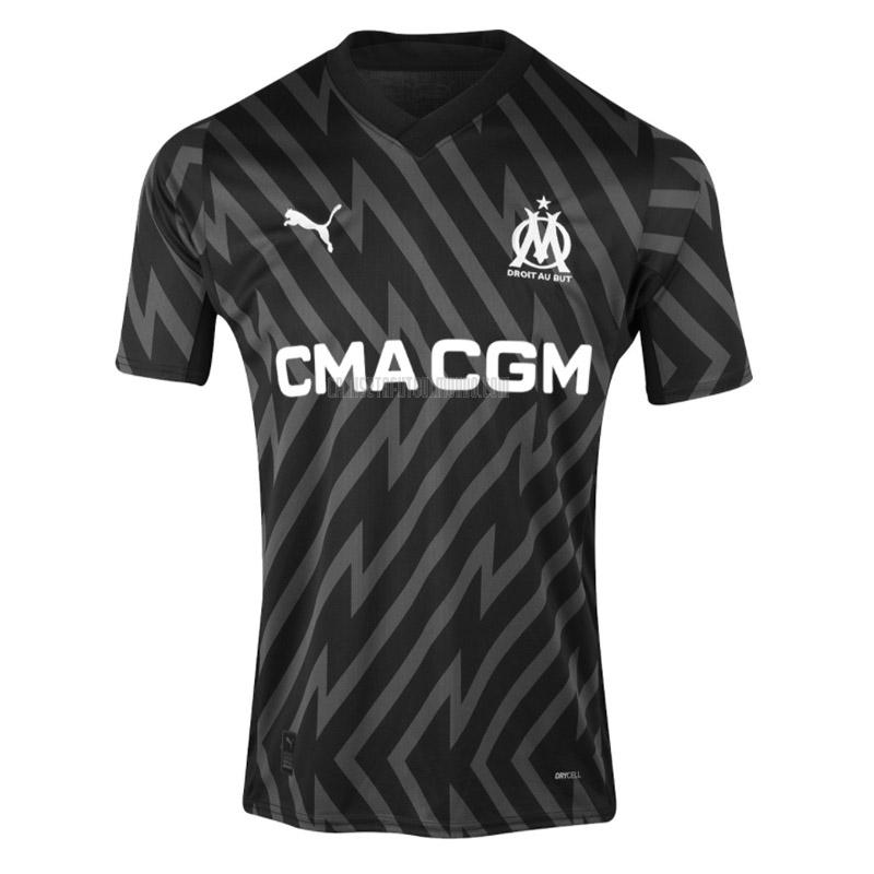 camiseta marseille portero negro 2023-2024