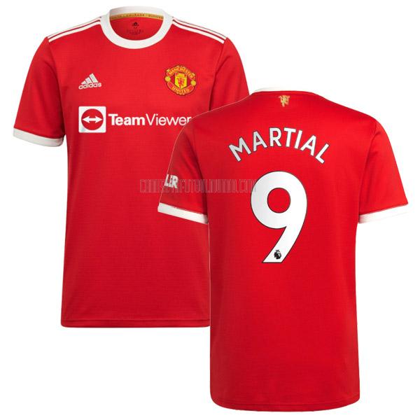 camiseta martial del manchester united del primera 2021-2022