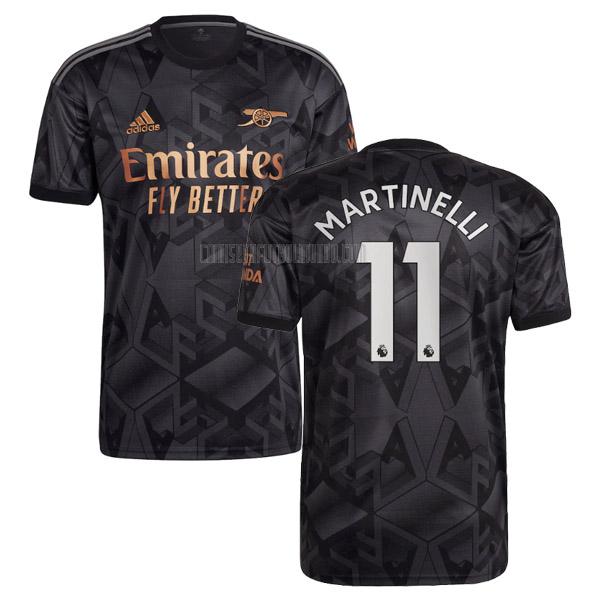 camiseta martinelli arsenal segunda 2022-2023
