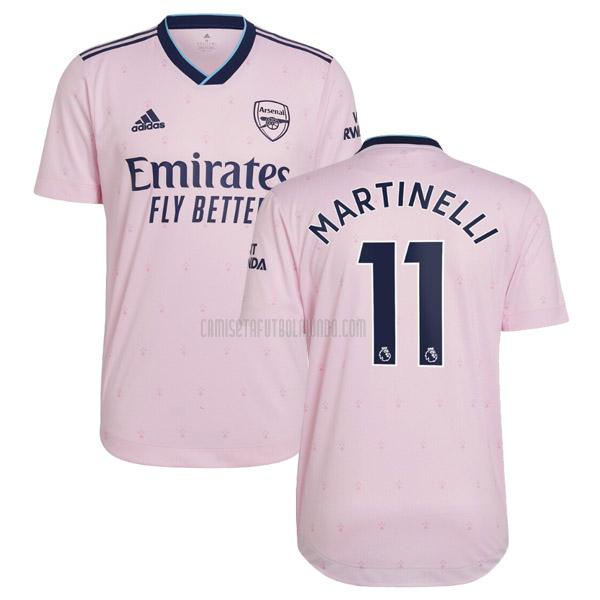camiseta martinelli arsenal tercera 2022-2023