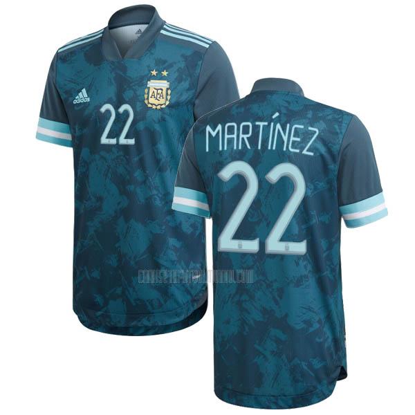 camiseta martinez del argentina del segunda 2020-21