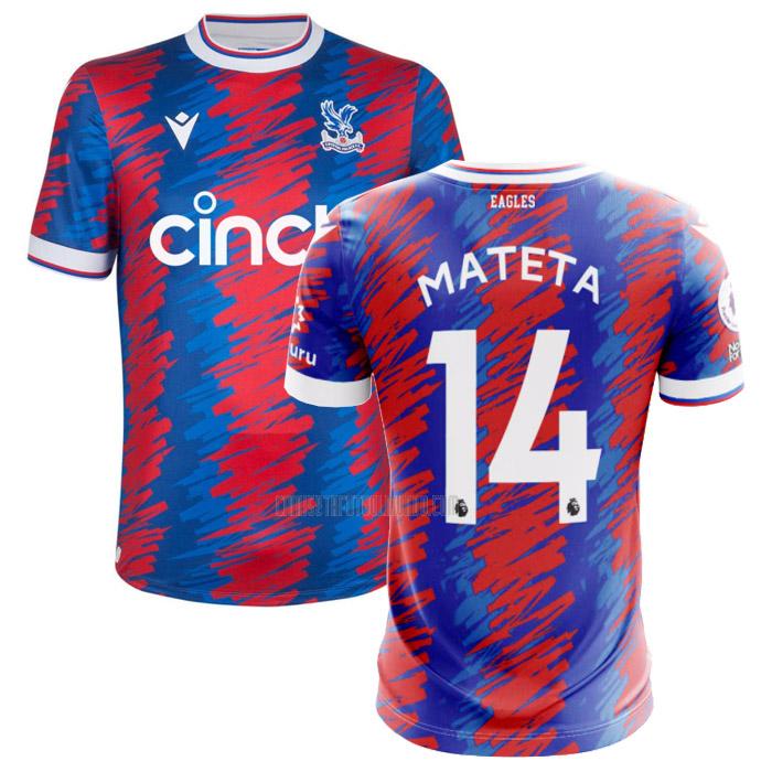 camiseta mateta crystal palace primera 2022-2023