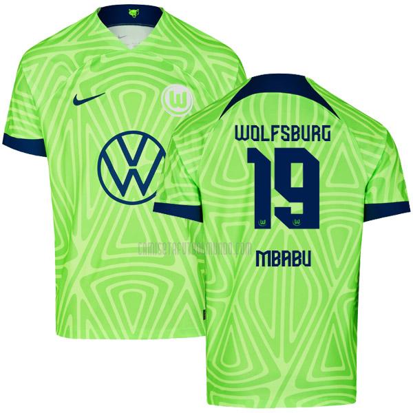 camiseta mbabu wolfsburg primera 2022-2023