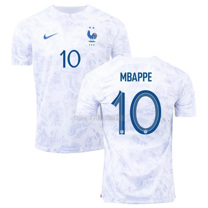 camiseta mbappe francia copa mundial segunda 2022