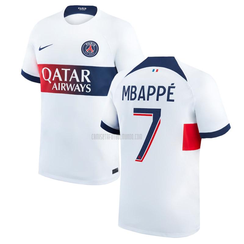 camiseta mbappe paris saint-germain segunda 2023-2024