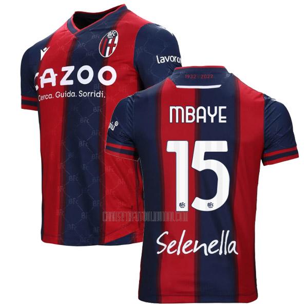 camiseta mbaye bologna primera 2022-2023