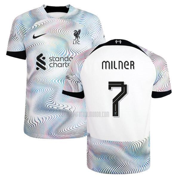 camiseta milner liverpool segunda 2022-2023