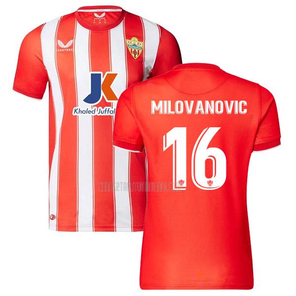 camiseta milovanovic almeria primera 2022-2023