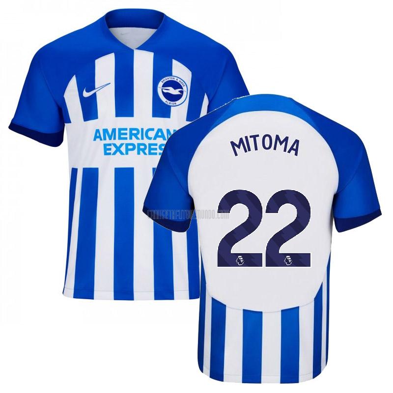 camiseta mitoma brighton hove albion primera 2023-2024