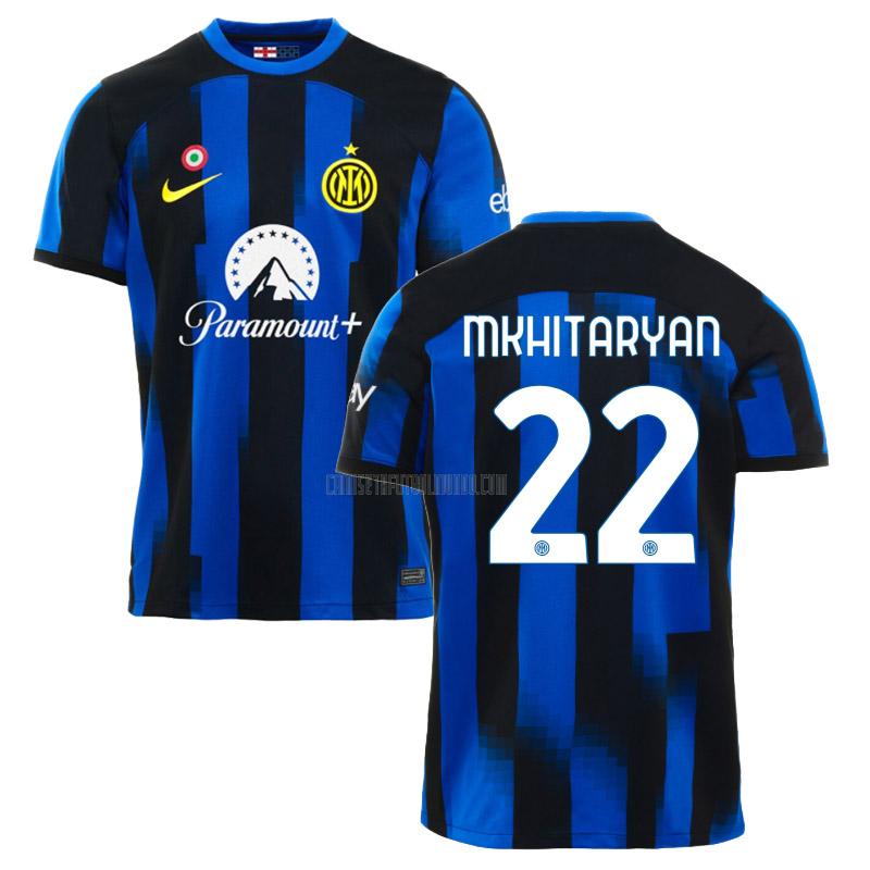 camiseta mkhitaryan inter milan primera 2023-2024