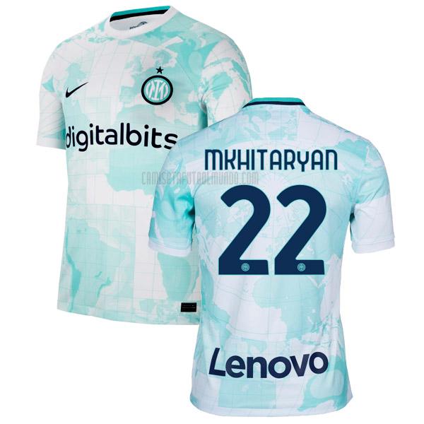camiseta mkhitaryan inter milan segunda 2022-2023