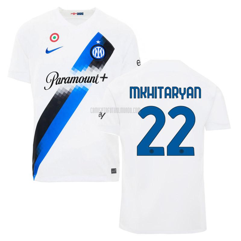 camiseta mkhitaryan inter milan segunda 2023-2024