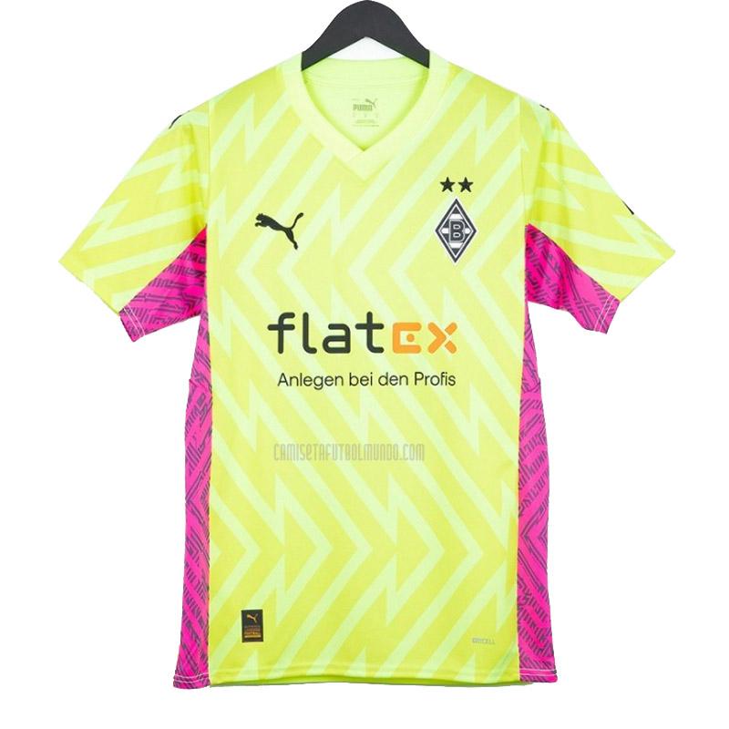 camiseta monchengladbach portero amarillo 2023-2024