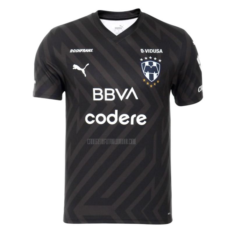 camiseta monterrey portero negro 2023-2024
