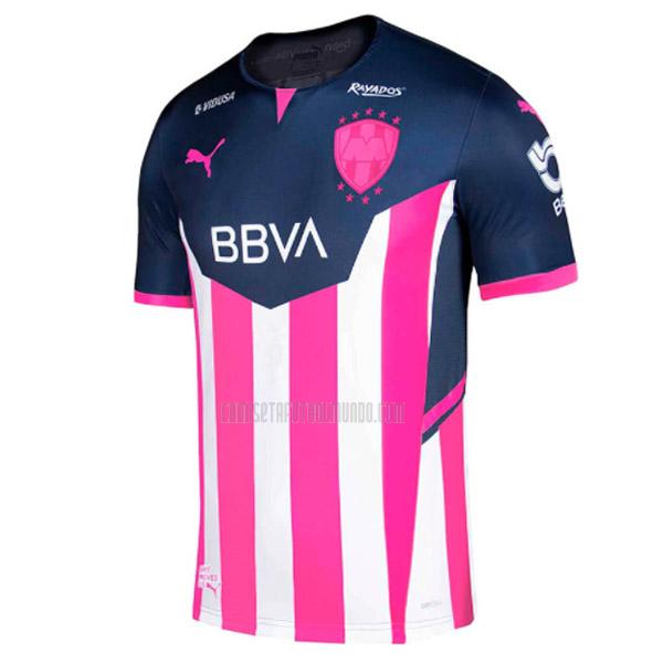 camiseta monterrey rosado 2021-2022