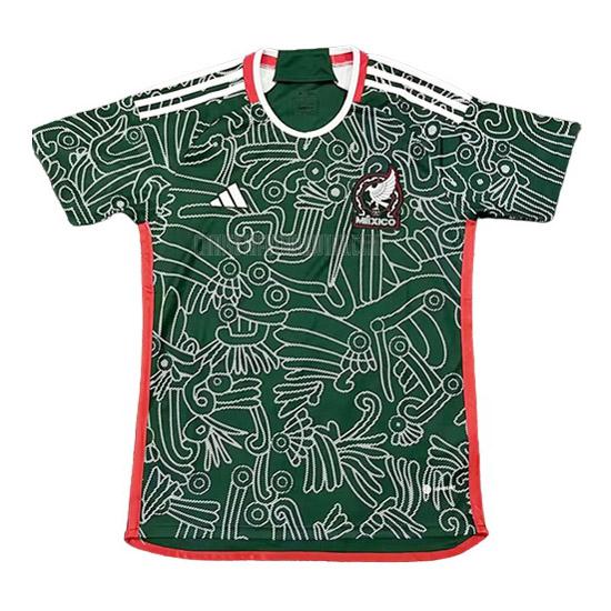 camiseta méxico copa mundial segunda verde 2022