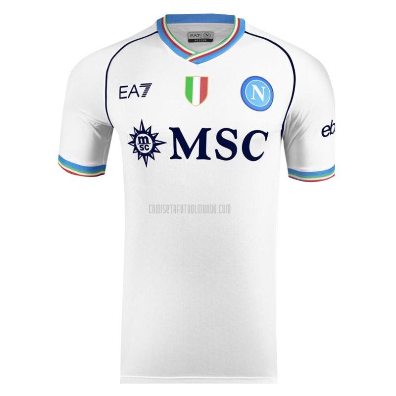 camiseta napoli champions league segunda 2023-2024