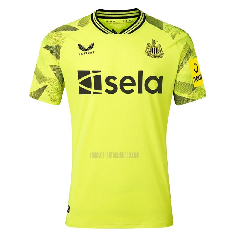 camiseta newcastle united portero amarillo 2023-2024