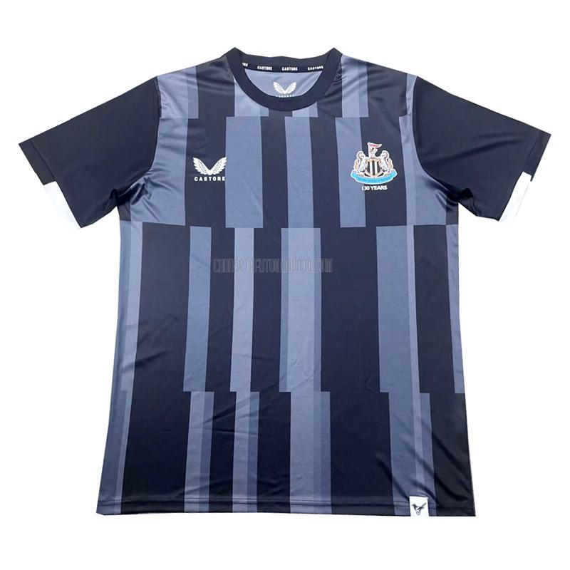 camiseta newcastle united pre-match negro 2023-2024