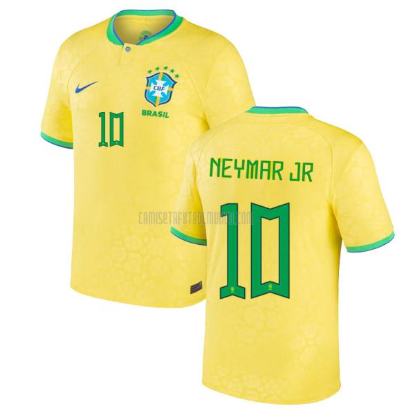 camiseta neymar jr brasil copa mundial primera 2022