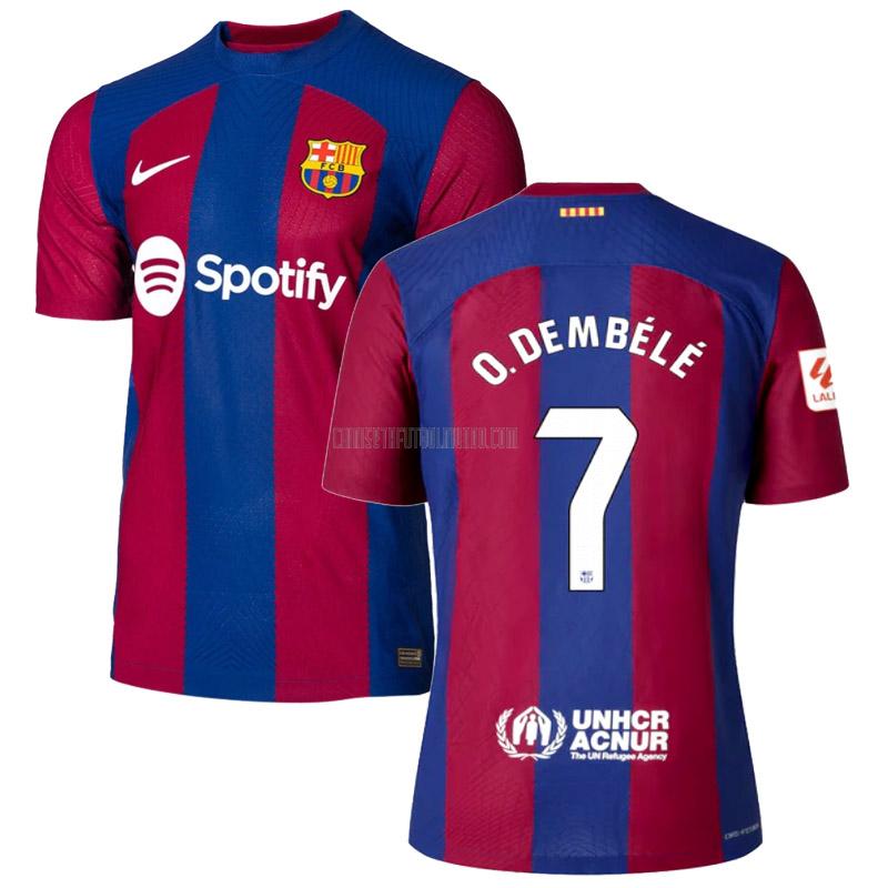 camiseta o. dembele barcelona edición de jugador primera 2023-2024