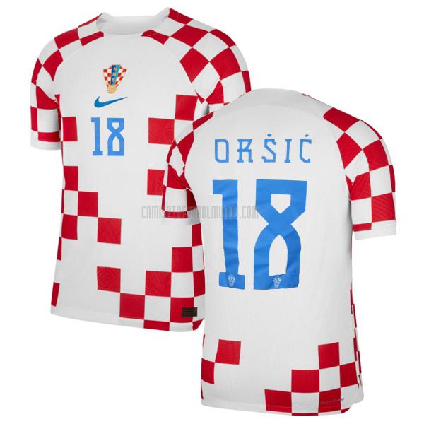 camiseta orsic croacia copa mundial primera 2022