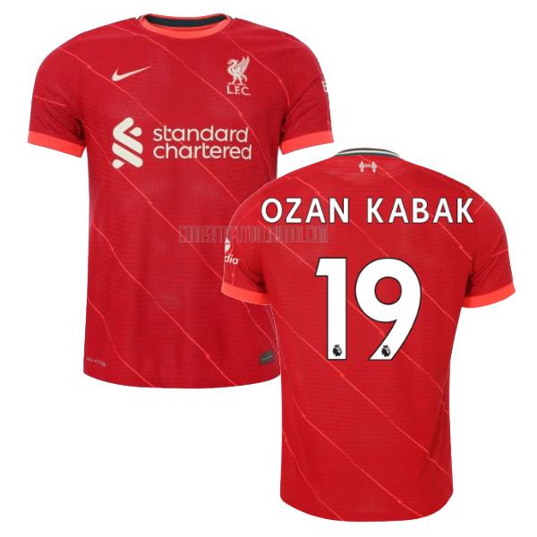 camiseta ozan kabak del liverpool del primera 2021-2022