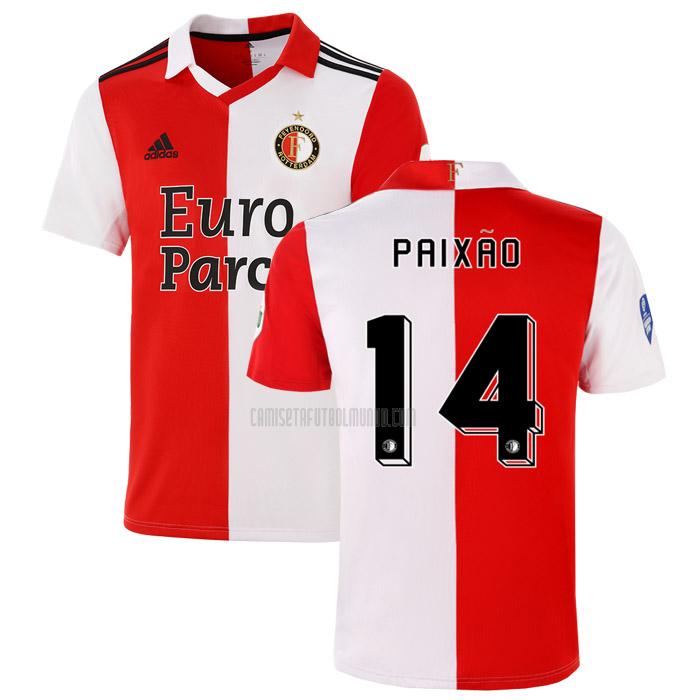 camiseta paixao feyenoord primera 2022-2023
