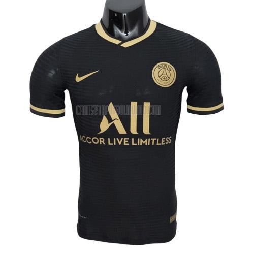 camiseta paris saint-germain edición de jugador oro negro 2022-2023