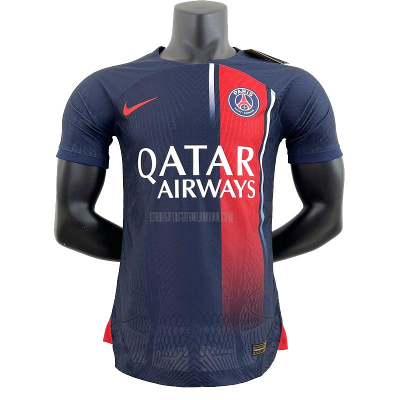 camiseta paris saint-germain edición de jugador primera 2023-2024