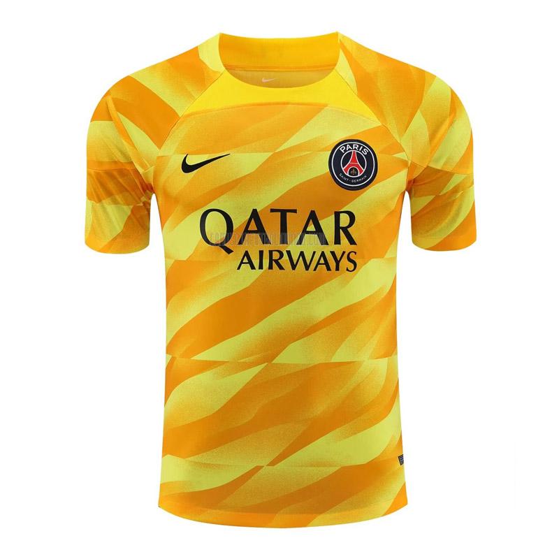 camiseta paris saint-germain portero amarillo 2023-2024